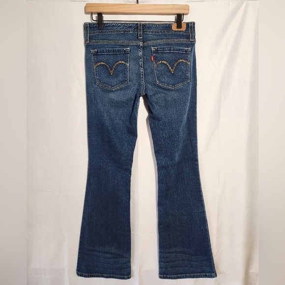 Levi's Jeans Genuinely Crafted early 2000's Low Rise Bootcut, size 9M Juniors - Picture 4 of 9
